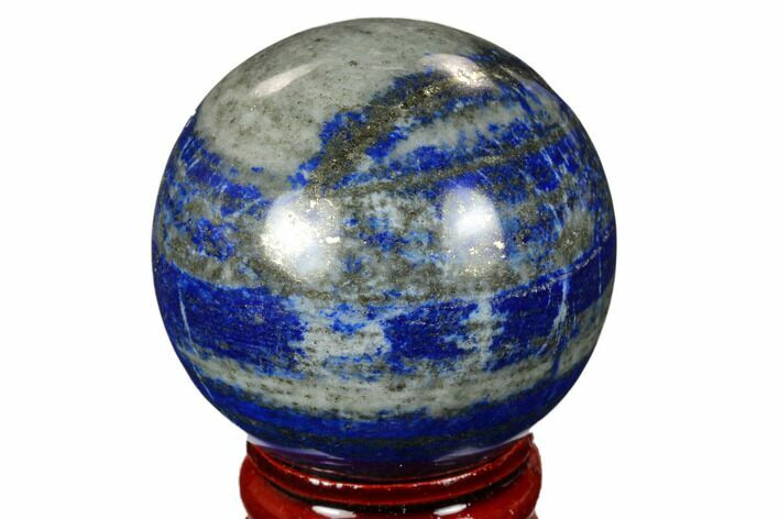 Polished Lapis Lazuli Sphere - Pakistan #171009